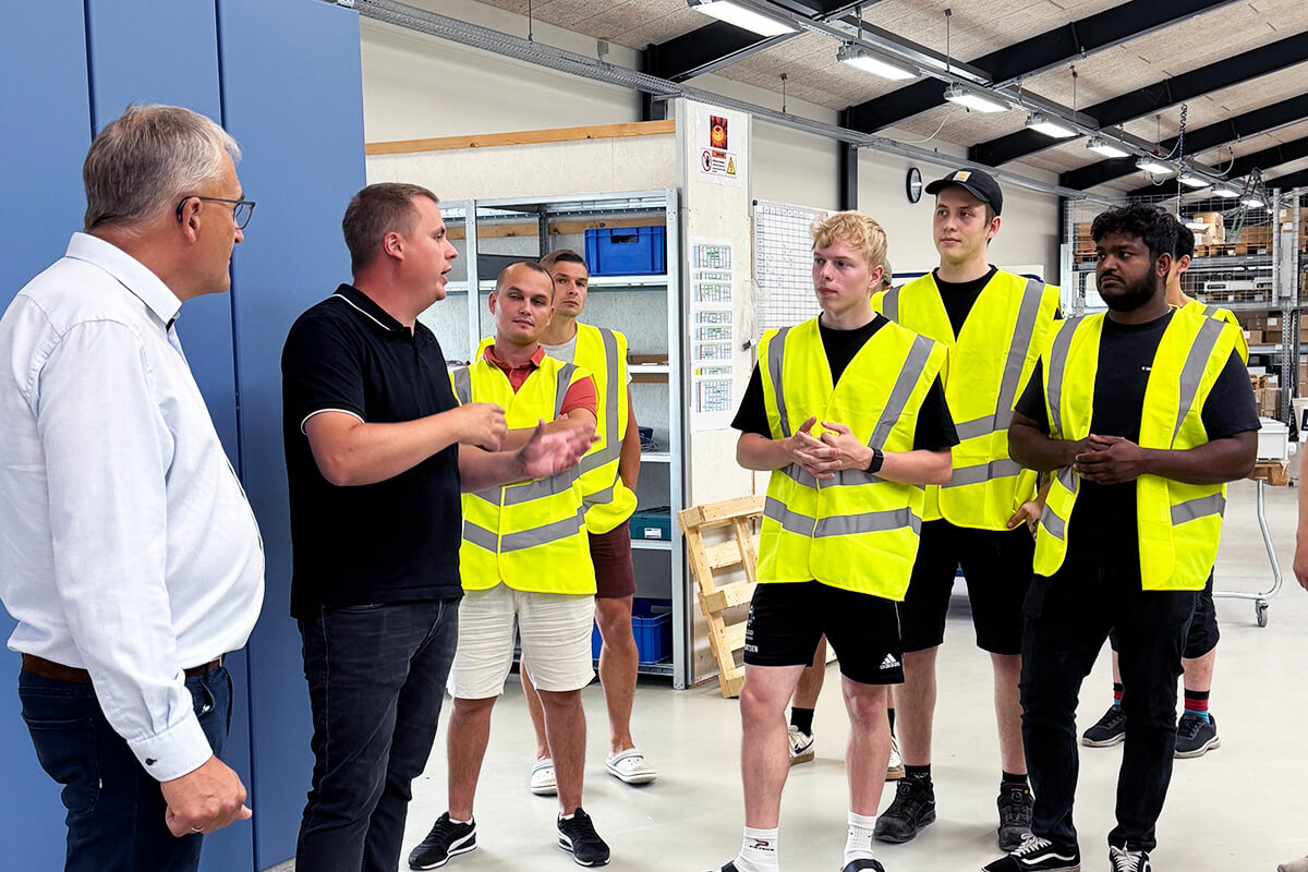 EUC Syd deltager i workshop i eltavler hos Pro-Automatic